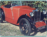 (1929) MG Midget 847ccm