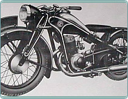 (1938-1941) ČZ 350 ccm