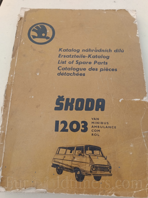 Škoda 1203 Katalog