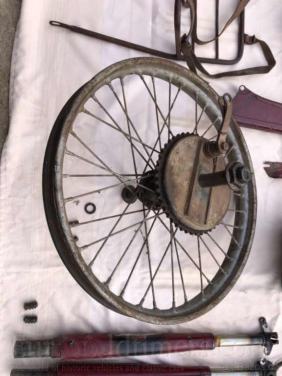 Jawa 250 Pérák FJ (1947) TP + sada Ogar