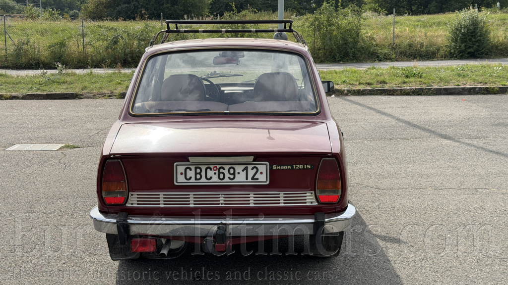 Škoda 120 LS, r. v. 1979 – původní TP, p