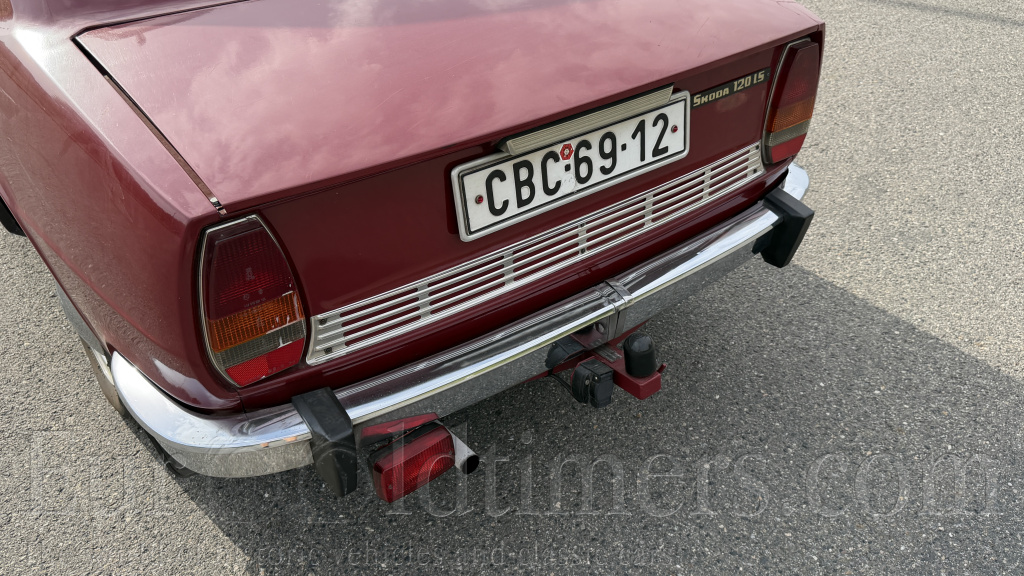 Škoda 120 LS, r. v. 1979 – původní TP, p