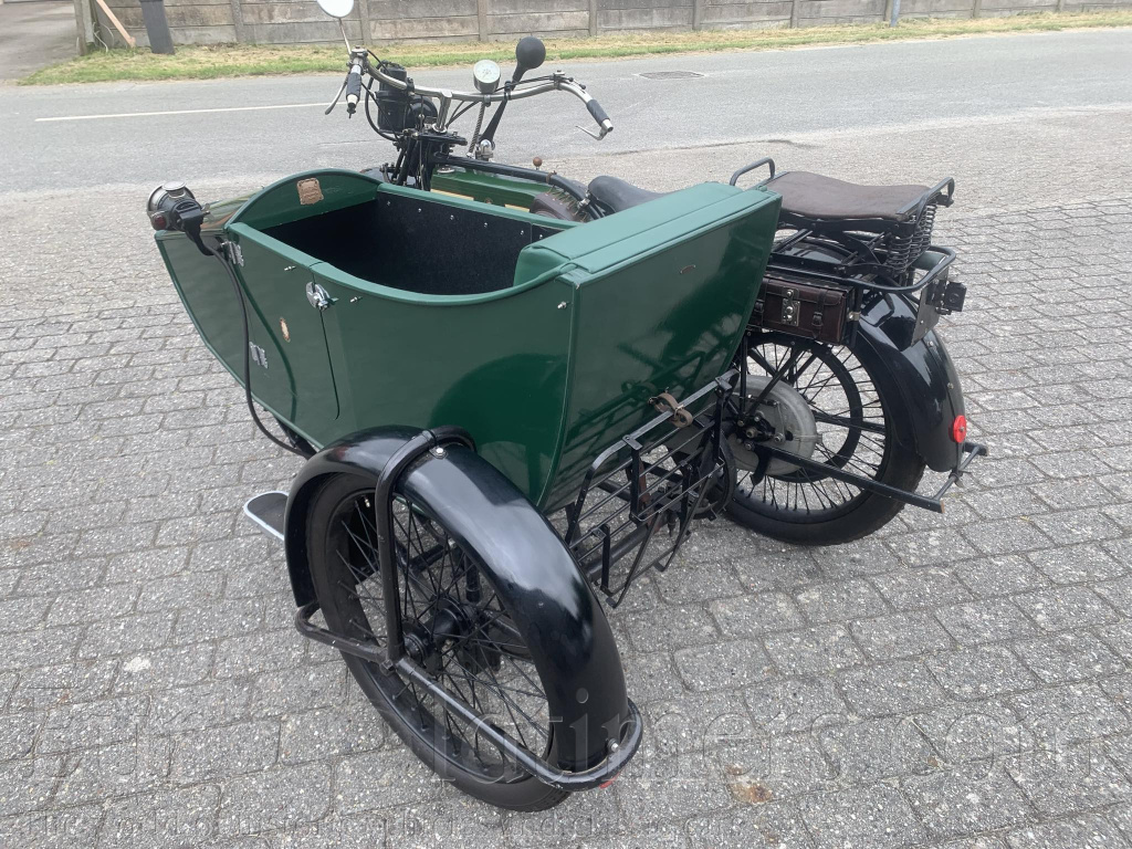 BSA model A2 770 SV 1921+ sidecar