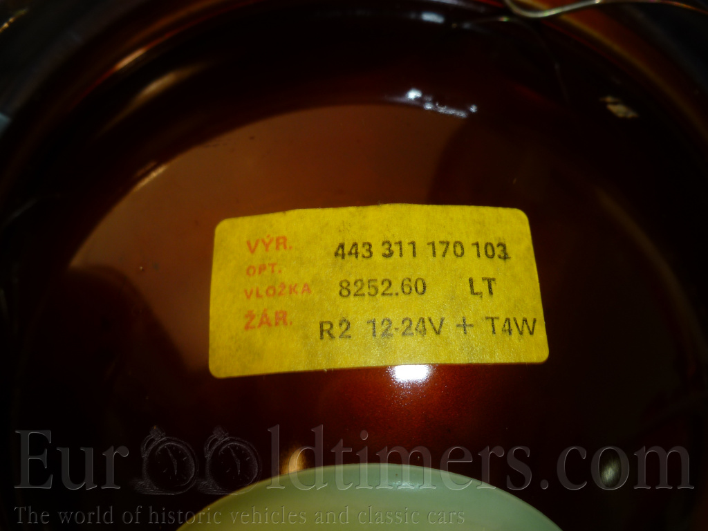 Hlavní světlomet zn. PAL