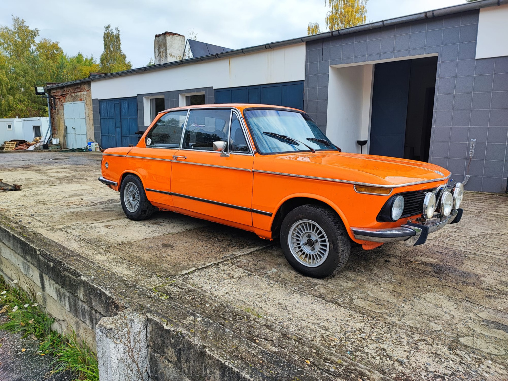 BMW 2002 Tii, rv. 1975, platný Tp