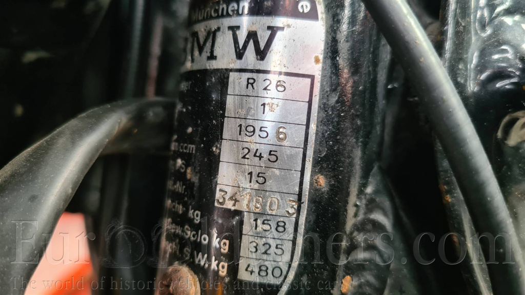 BMW R 26 250 OHV 1956