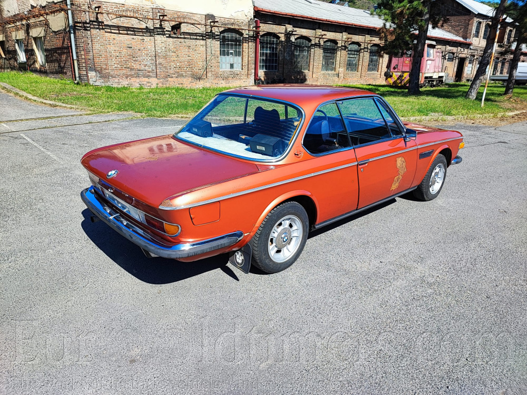BMW E9 3.0 CS, manuál,EU verze,platný Tp