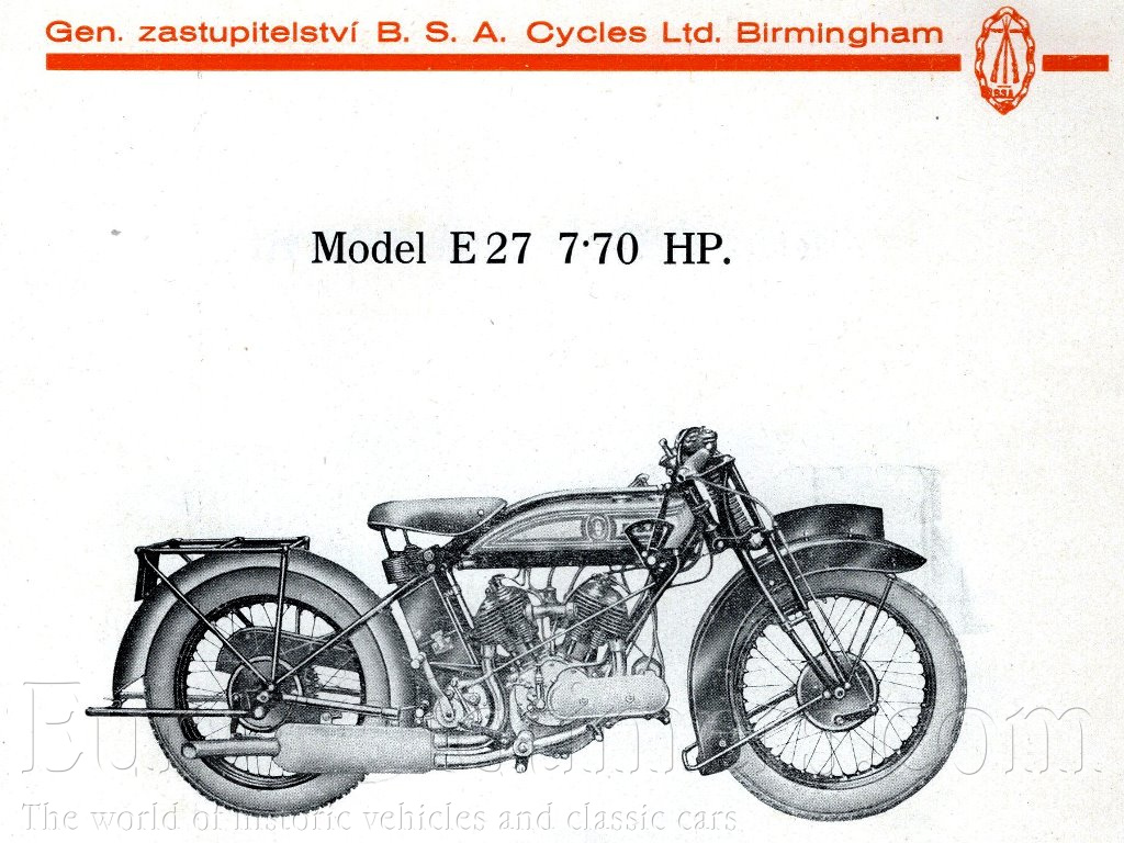 BSA 770 Model E27 Light