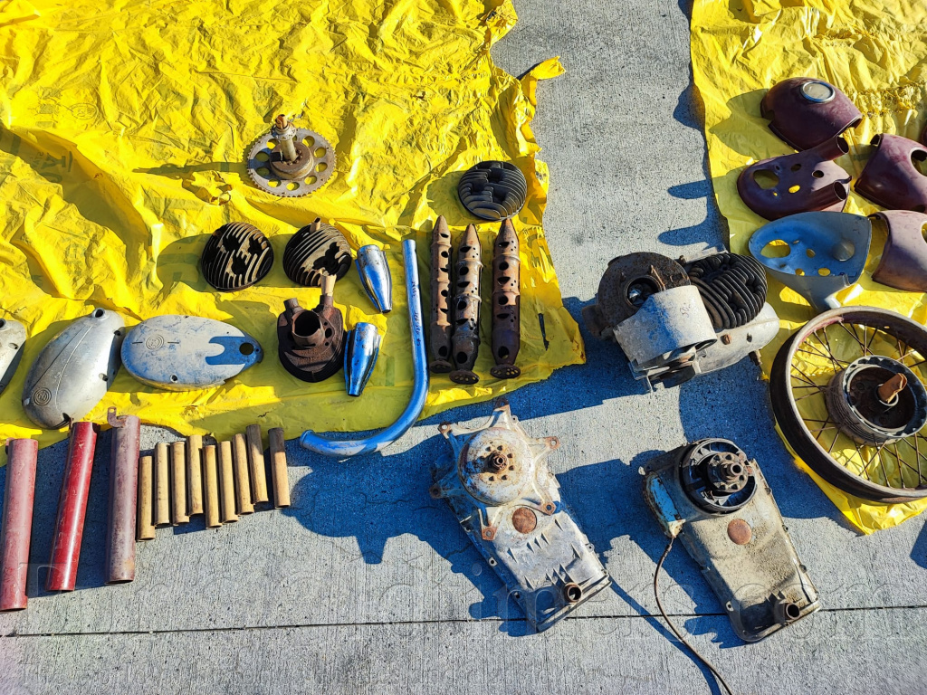 Díly na motorky CZ, Jawa