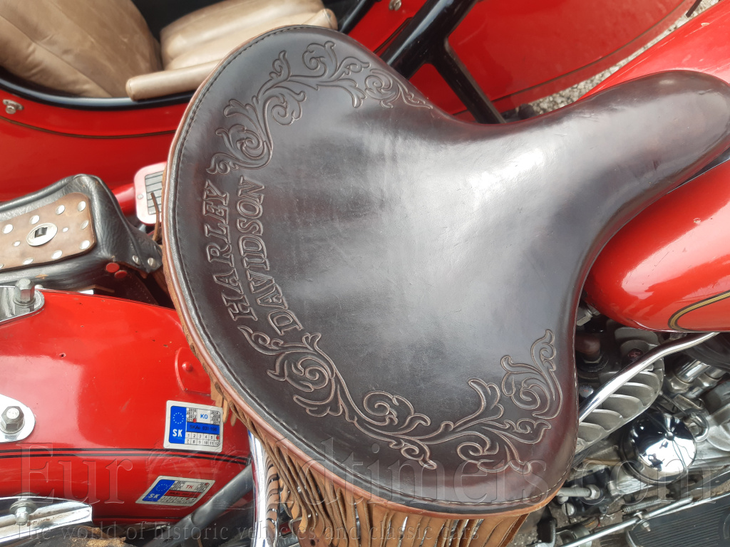 Harley Davidson+ sidecar WLC 750c