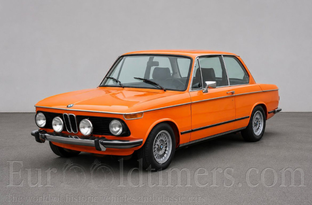 BMW 2002 Tii, rv. 1975, platný Tp
