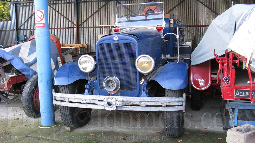 Seagrave požární vůz projekt