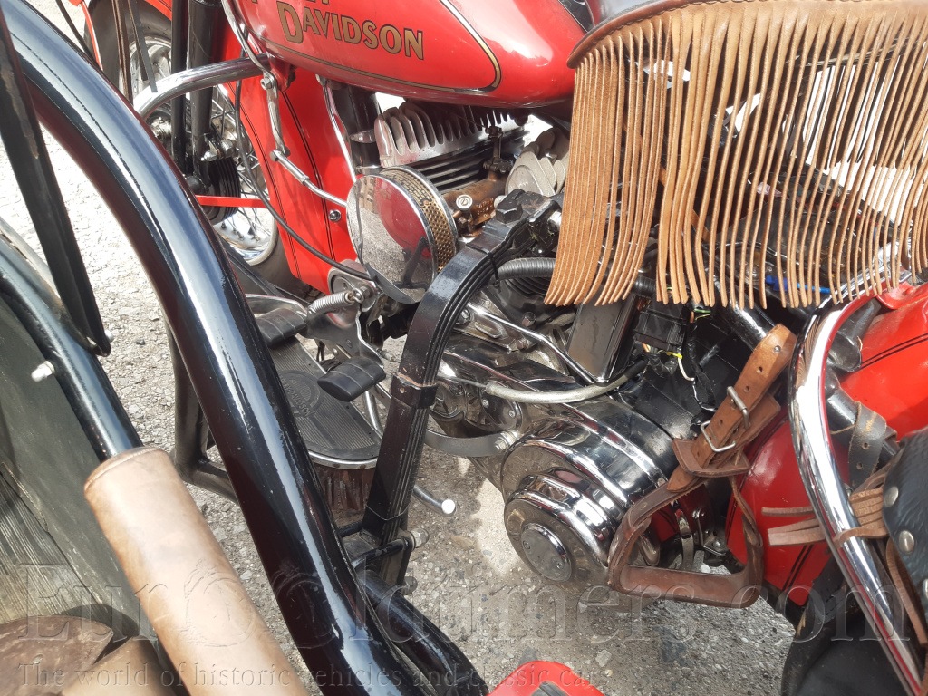 Harley Davidson+ sidecar WLC 750c