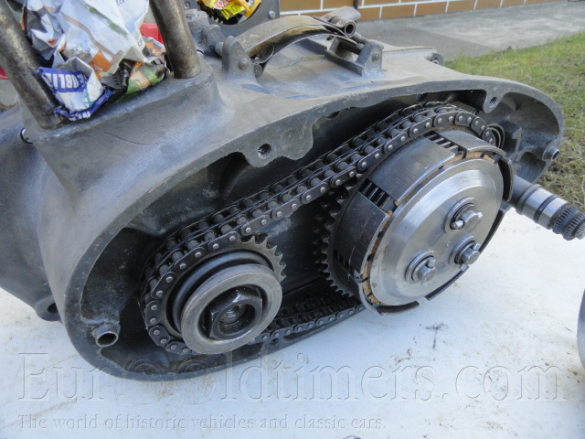 JAwa 500 OHC 01, díly motoru v započaté 