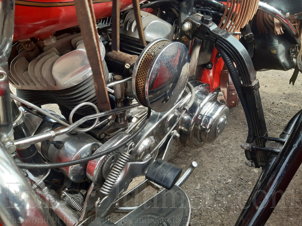 Harley Davidson+ sidecar WLC 750c