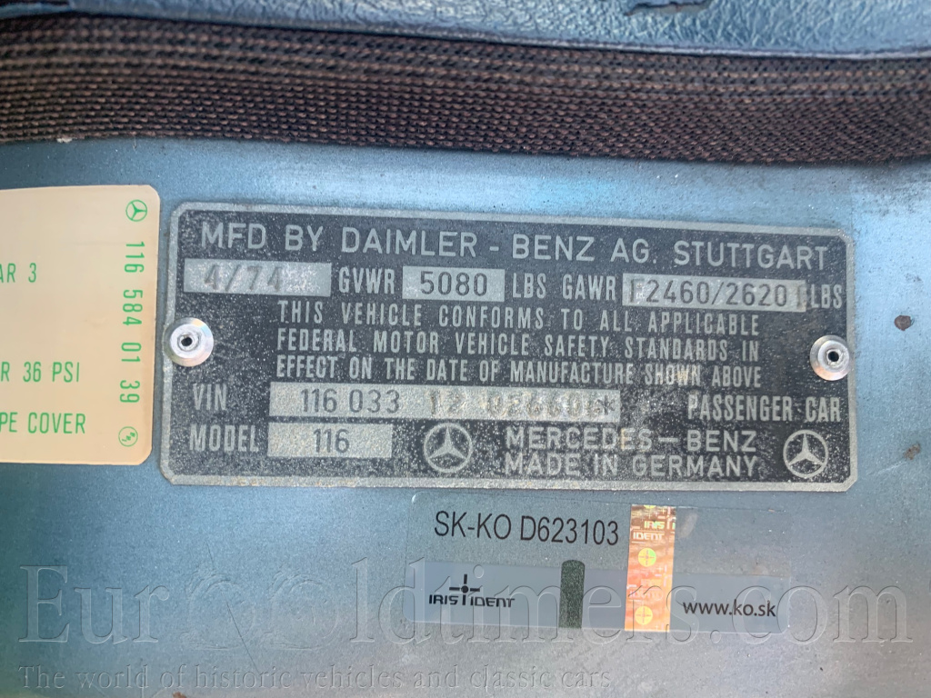 Mercedes Benz 450 SEL 1974