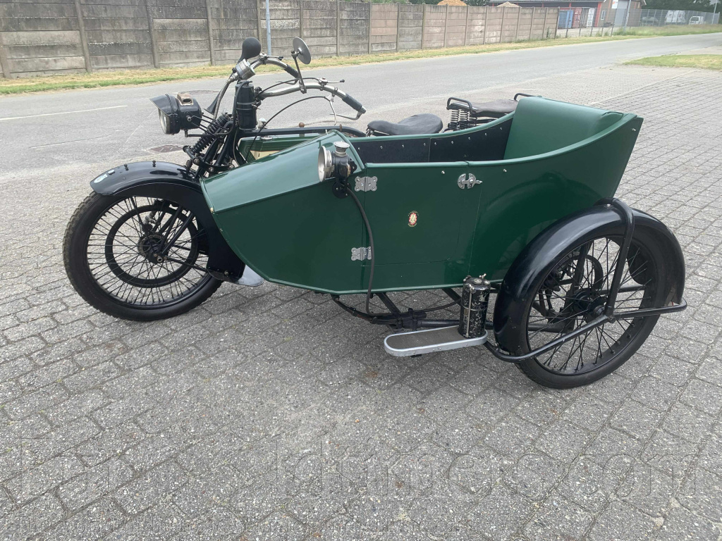 BSA model A2 770 SV 1921+ sidecar