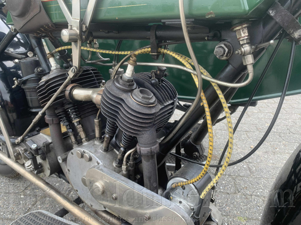 BSA model A2 770 SV 1921+ sidecar