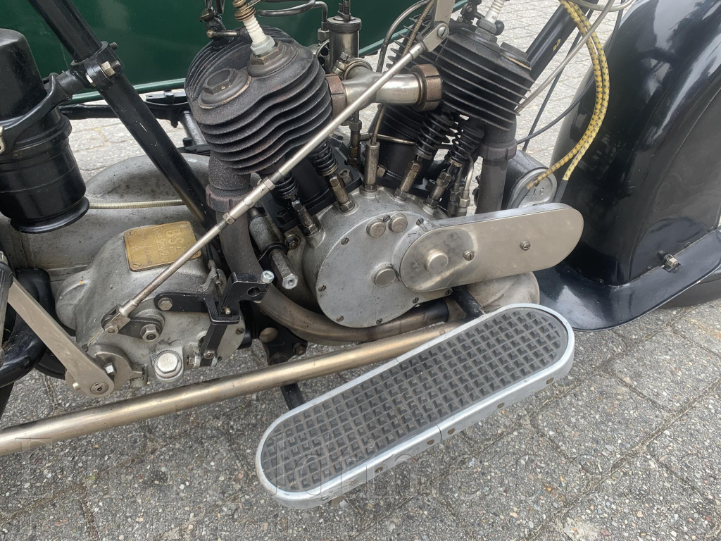 BSA model A2 770 SV 1921+ sidecar