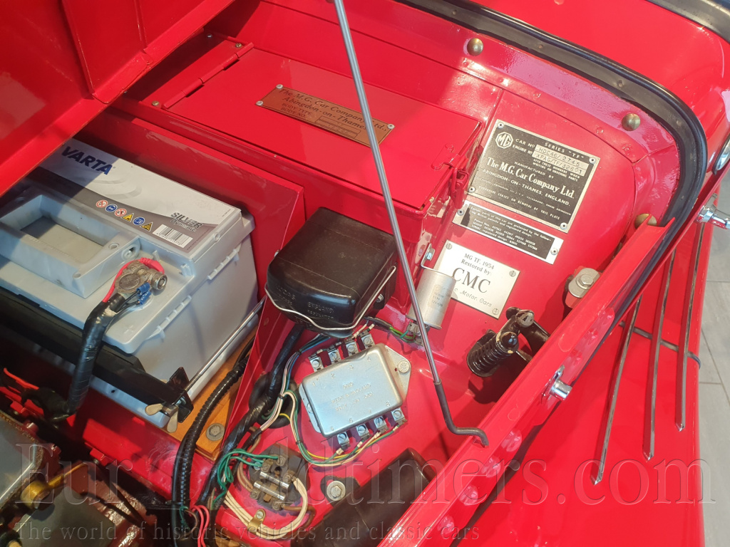 MG TF 1954, Top stav, REZERVACE