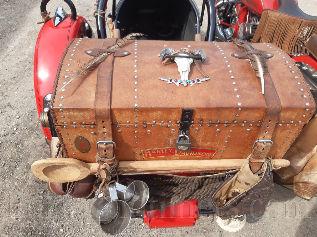 Harley Davidson+ sidecar WLC 750c