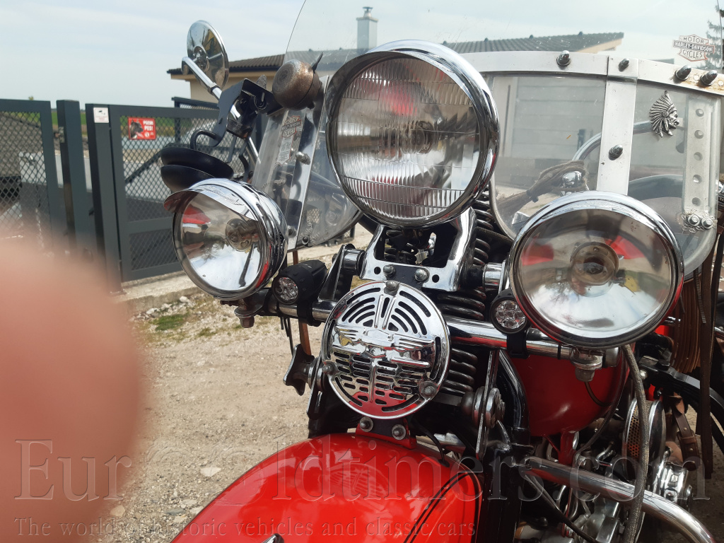 Harley Davidson+ sidecar WLC 750c