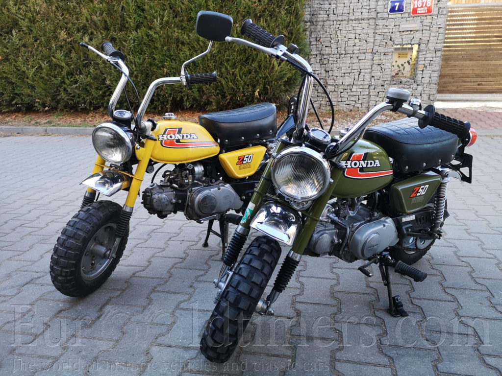 Honda Z50J Monkey (1977/1978) s doklady