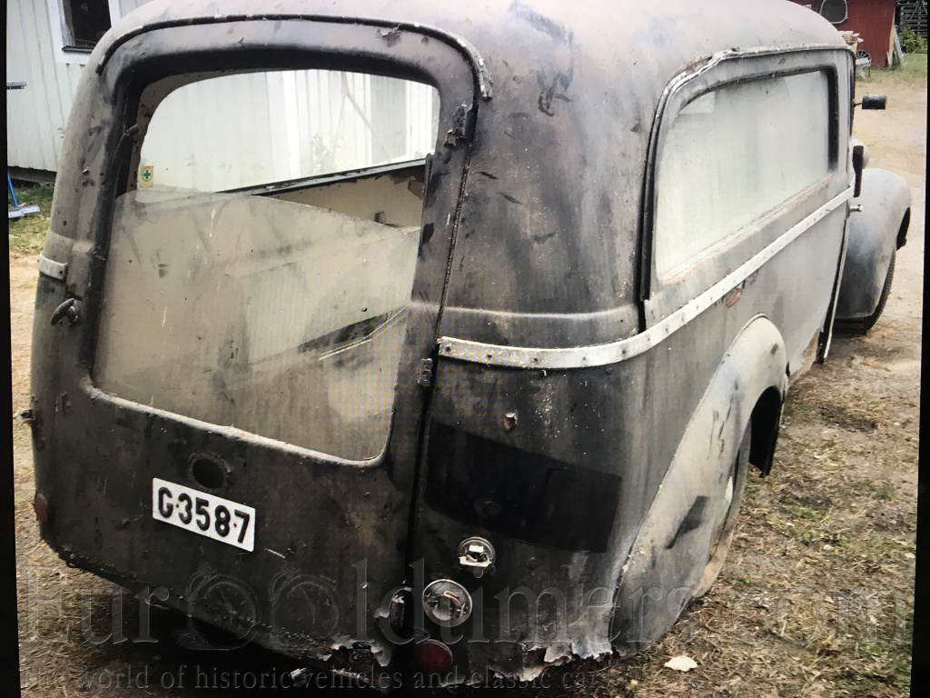 1948 Volvo PV60, PV61 Hearse