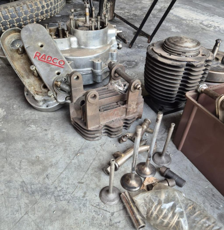 Radco 500 cc OHV 1928 in parts