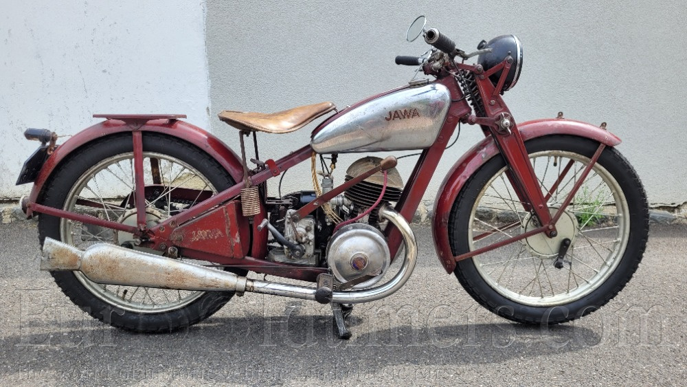 JAWA 250 Special, s TP, v původním stavu