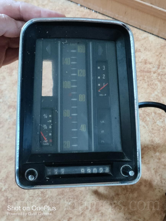 Tachometr Mercedes Benz W110 - 1960