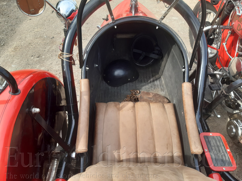 Harley Davidson+ sidecar WLC 750c