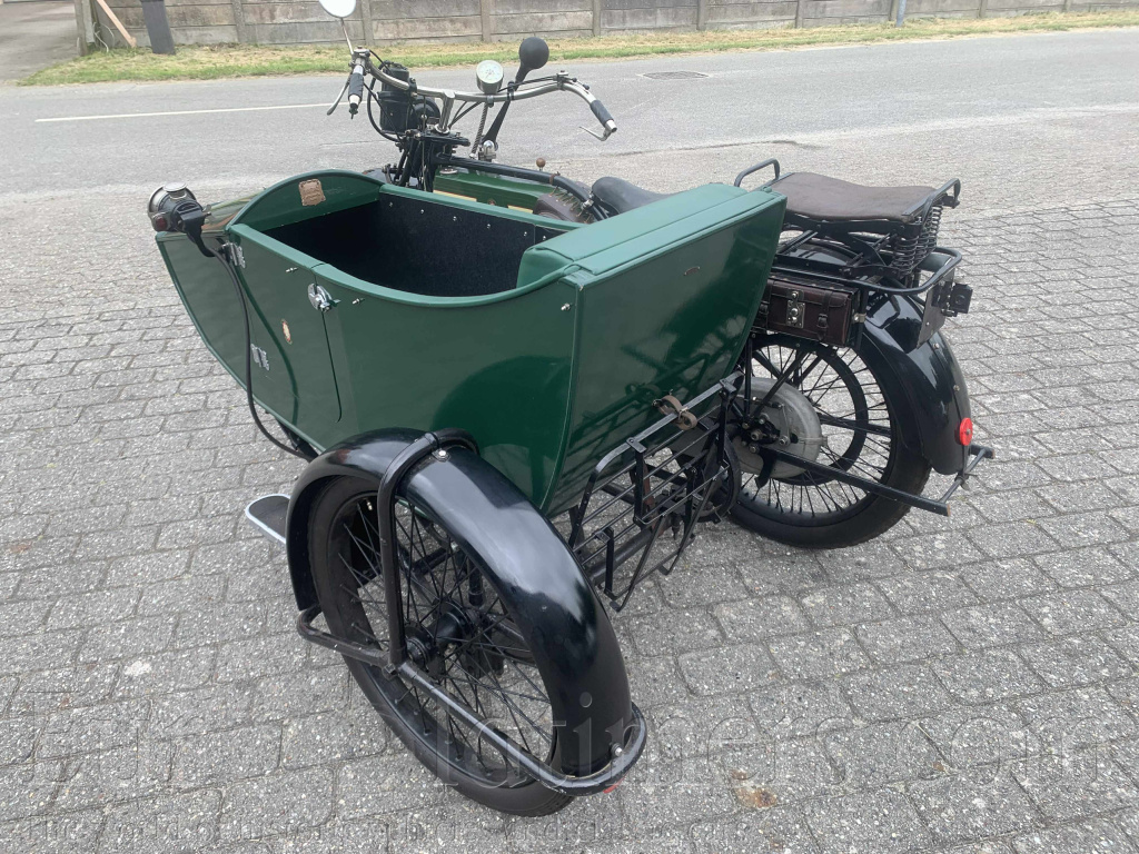 BSA model A2 770 SV 1921+ sidecar