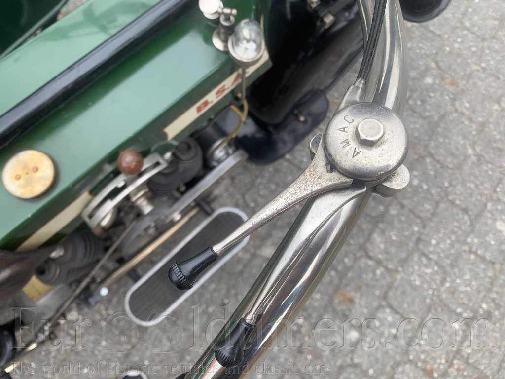 BSA model A2 770 SV 1921+ sidecar