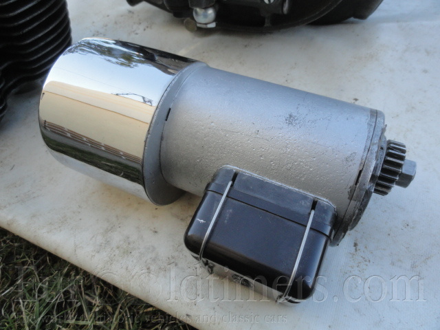 JAwa 500 OHC 01, díly motoru v započaté 