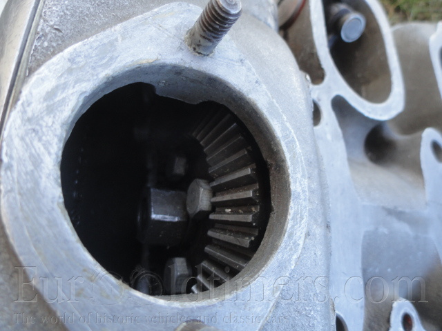 JAwa 500 OHC 01, díly motoru v započaté 