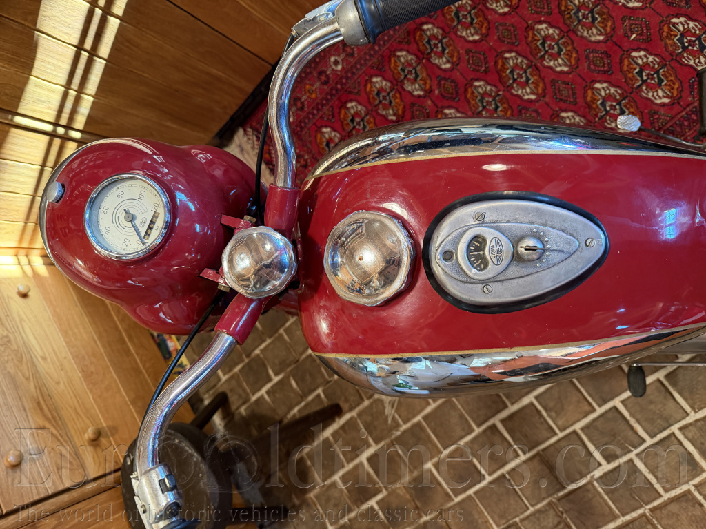 Jawa 250 Perak 1954 - po GO, krásný stav