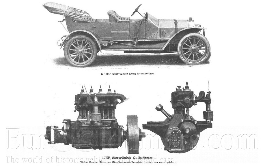 Puch 28-32HP, 14-38HP, Alpenwagen