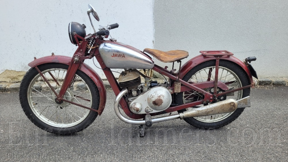 JAWA 250 Special, s TP, v původním stavu