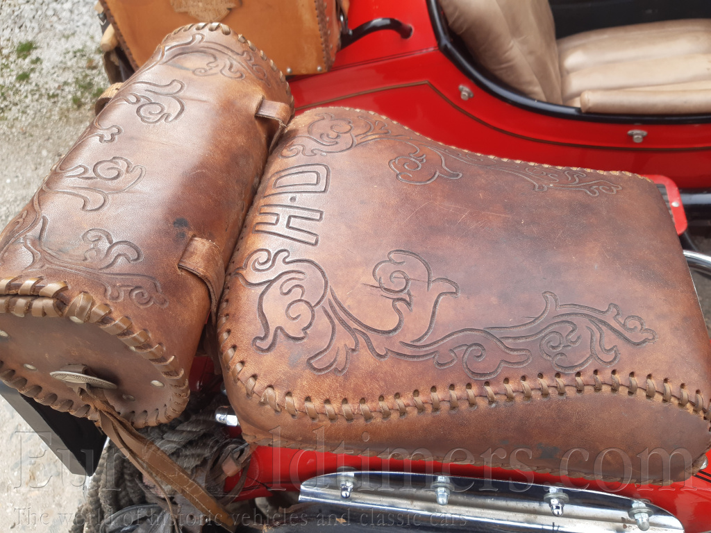 Harley Davidson+ sidecar WLC 750c