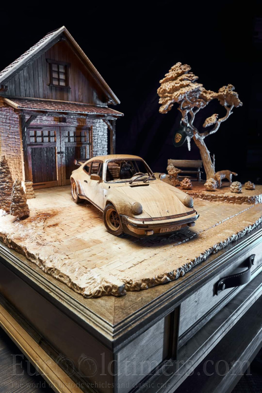 Oldtimer stojánek na autoklíč / Porsche 