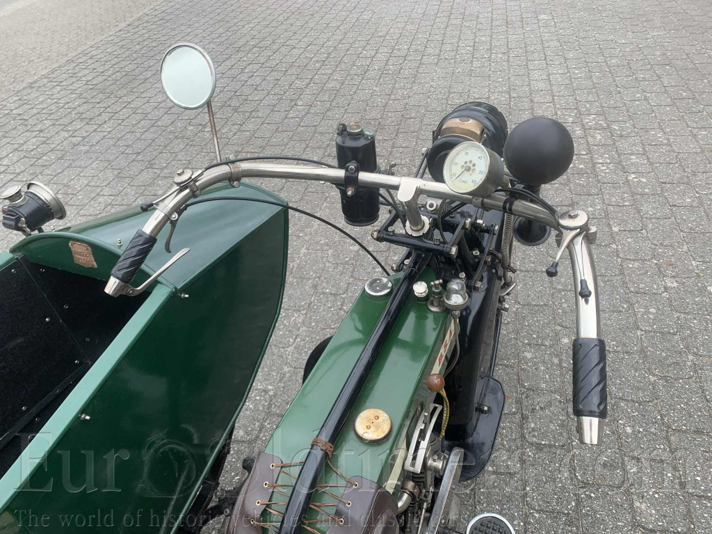 BSA model A2 770 SV 1921+ sidecar