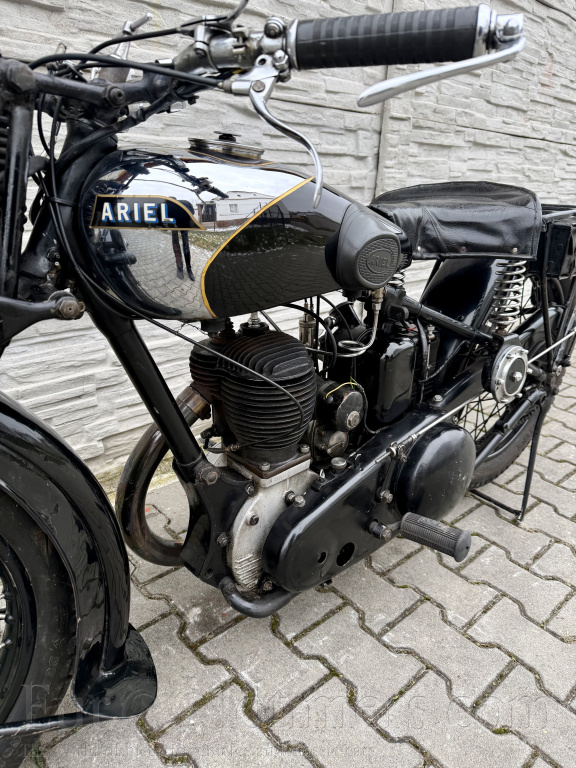 Ariel VB31, obsah 557 ccm SV, r.v 1931