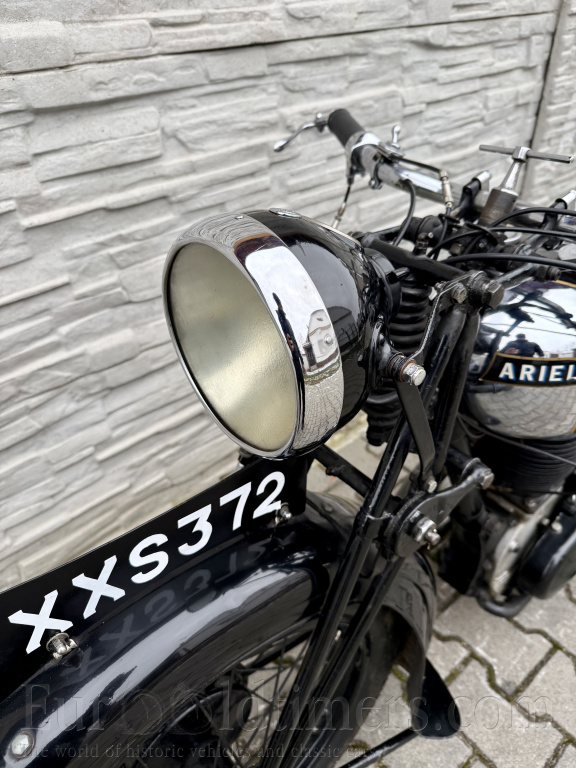 Ariel VB31, obsah 557 ccm SV, r.v 1931