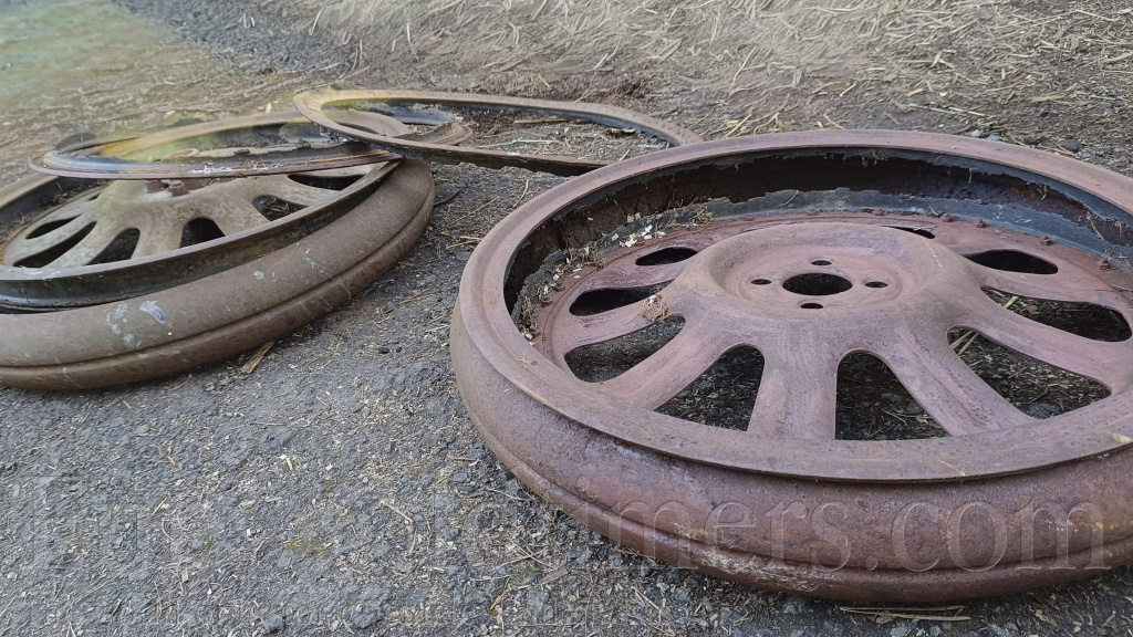 Kola na muniční vozík IF8 