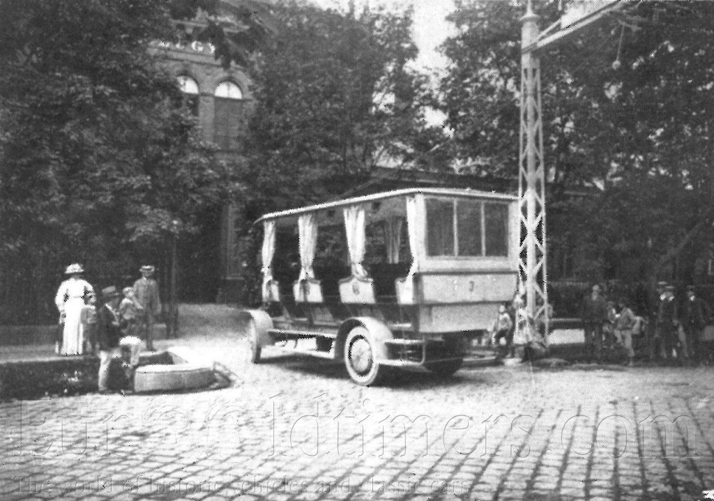 Trolejbus Mércedes Électrique Stoll 1909