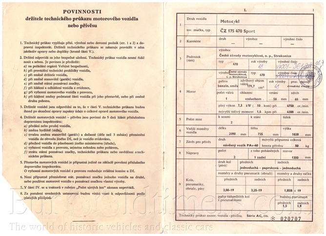 ČZ 175/470 Sport + PAv-40