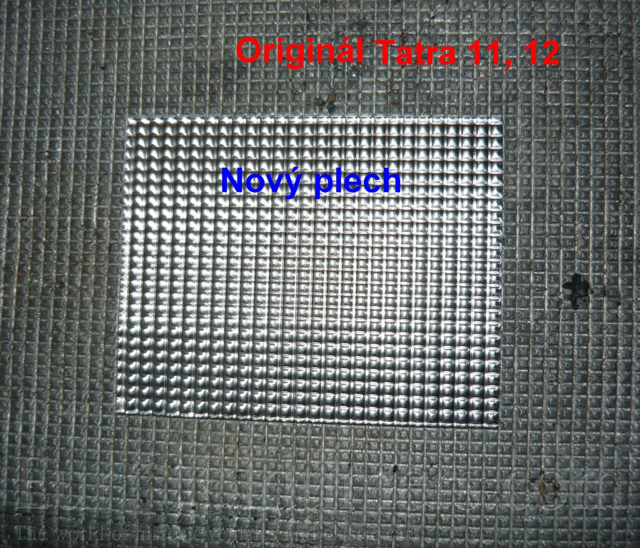 Hliníkový plech na stupačky