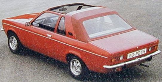 Опель кадет 1976