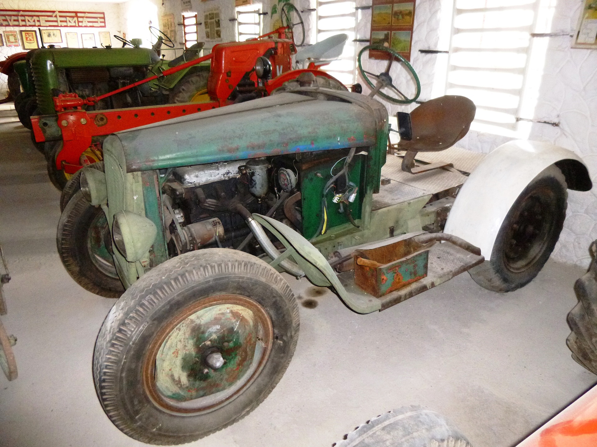 Trattore Hanomag RL 20 1937-42 Scala 1:43 Hachette Pressofuso Verde
